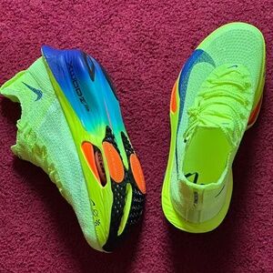 Nike Air Zoom Alphafly Next% 3 'Fast Pack' Neon Running Shoes Womens Size 7